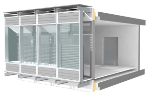 Bypass Doppelfassade - Rendering